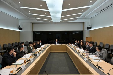 政务司副司长卓永兴今日(十二月十日)主持「大埔宏福苑援助基金」督导委员会第一次会议。